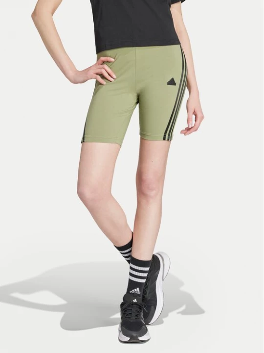 Obrázek produktu adidas Cyklistické šortky Future Icons 3-Stripes IY8109 Zelená Slim Fit