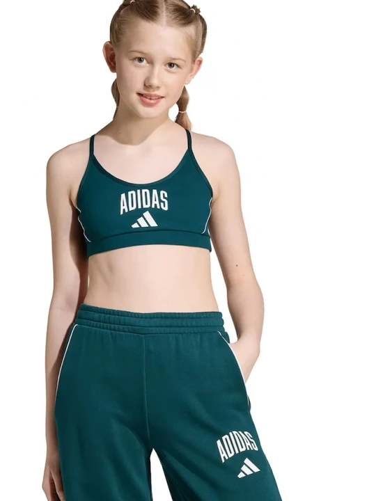 Obrázek produktu adidas Dětská sportovní podprsenka adidas zelená