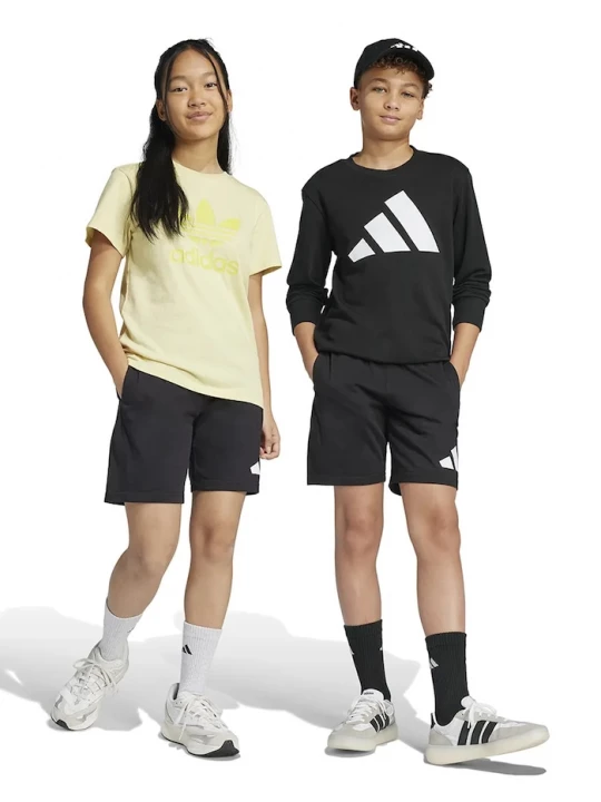 Obrázek produktu adidas Dětské bavlněné šortky černá