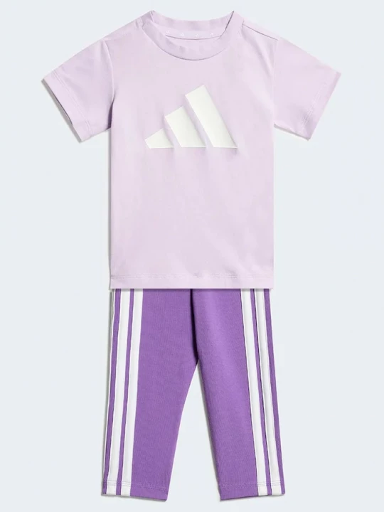 Obrázek produktu adidas dětský set s bavlnou fialová