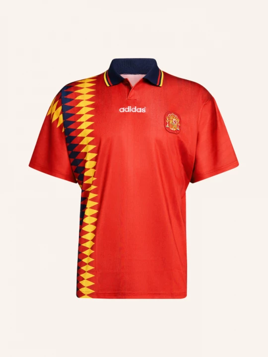 Obrázek produktu Adidas Domácí Dres Fef Španělsko 94 Pro Muže červená / žlutá / tmavě modrá