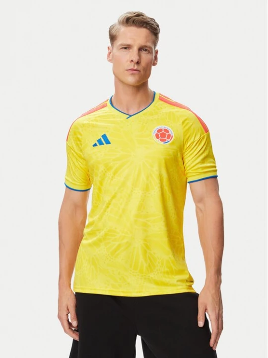 Obrázek produktu adidas Funkční tričko Colombia 26 Home Replica JL6972 Žlutá Slim Fit