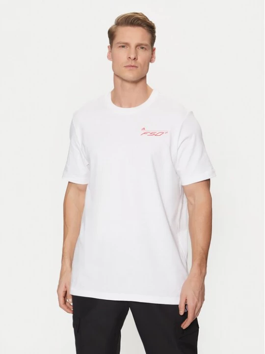 Obrázek produktu adidas Funkční tričko F50 History Graphic JD8219 Bílá Regular Fit