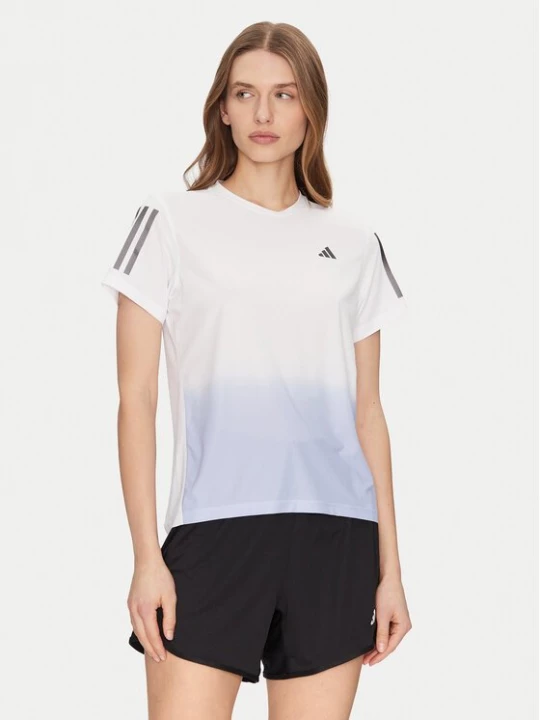 Obrázek produktu adidas Funkční tričko Own the Run Colorblock JC9889 Bílá Regular Fit