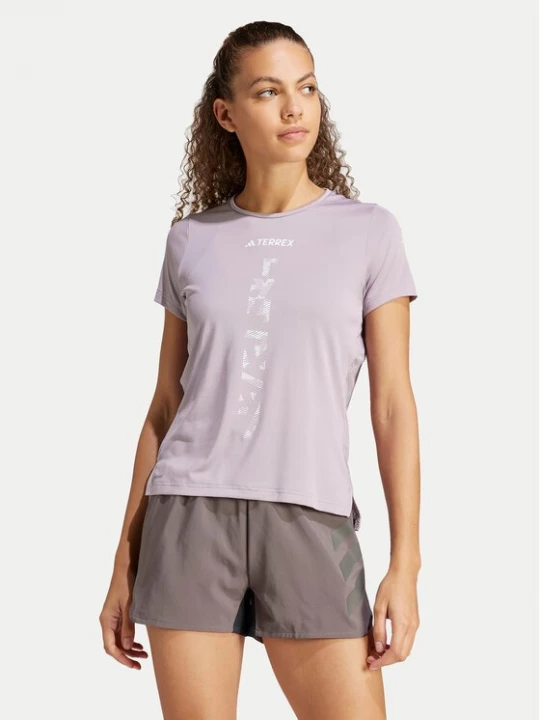 Obrázek produktu adidas Funkční tričko Terrex Agravic Trail IP4821 Fialová Regular Fit