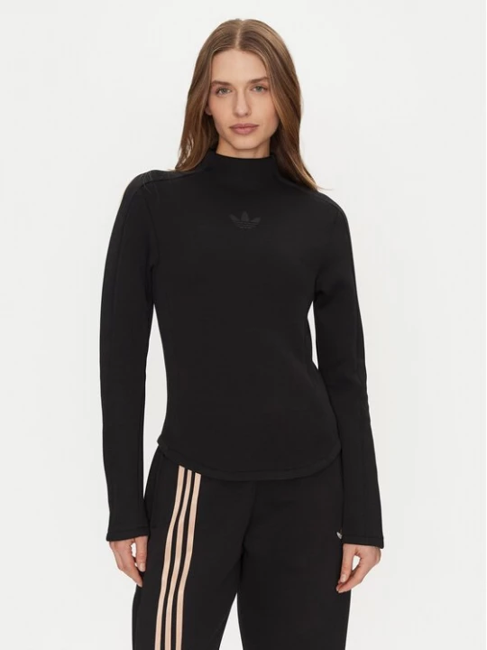 Obrázek produktu adidas Halenka Structured Interlock JJ0937 Černá Slim Fit