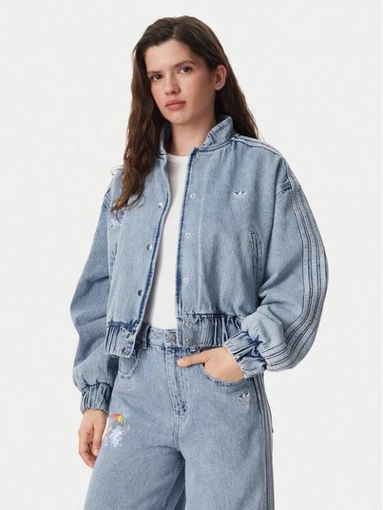 Obrázek produktu adidas Jeansová bunda Care Bear KQ6747 Modrá Regular Fit