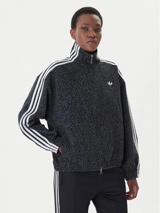 Obrázek produktu adidas Jeansová bunda Firebird Aop KD8809 Šedá Oversize
