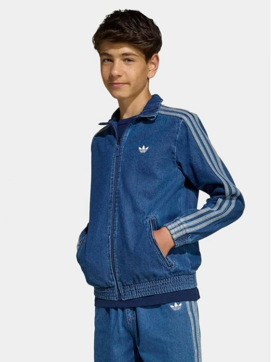 Obrázek produktu adidas Jeansová bunda Firebird KE2849 Modrá Loose Fit