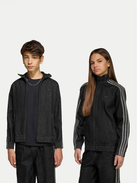 Obrázek produktu adidas Jeansová bunda Firebird KE2965 Černá Loose Fit