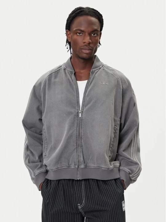 Obrázek produktu adidas Jeansová bunda SST adicolor JW5915 Šedá Loose Fit