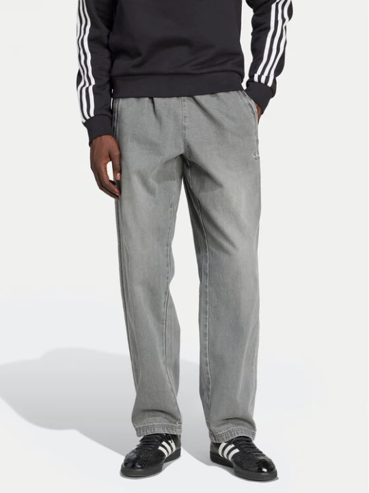Obrázek produktu adidas Jeansy adicolor Denim Stone JW5920 Šedá Regular Fit