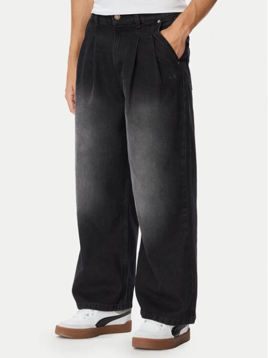 Obrázek produktu adidas Jeansy Jeans Mid-Rise IB6955 Černá Loose Fit