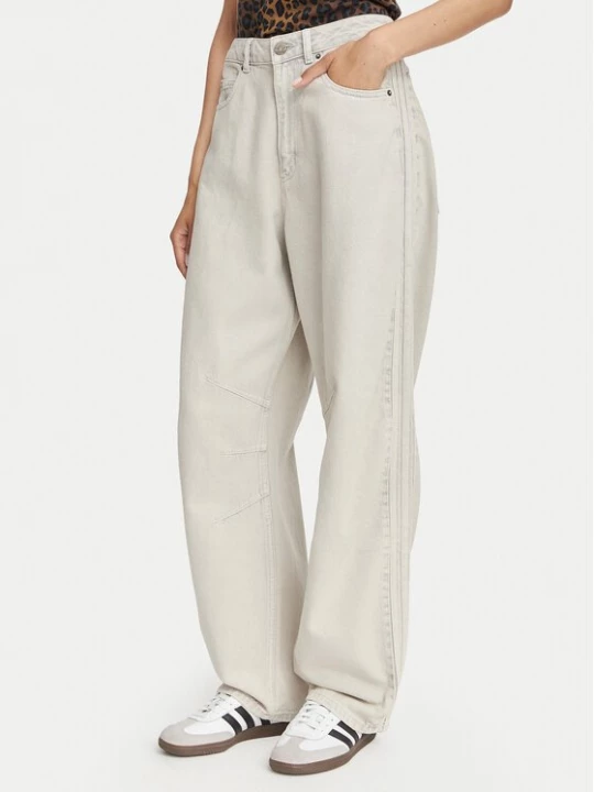 Obrázek produktu adidas Jeansy KQ6475 Světle šedá Barrel Fit