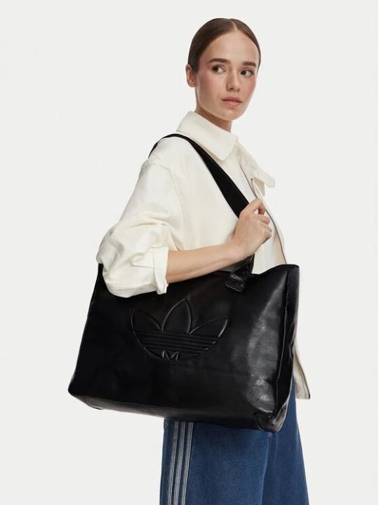 Obrázek produktu adidas Kabelka Shopper Metallic Pu Bag KR1565 Černá