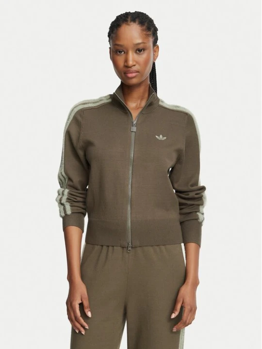 Obrázek produktu adidas Kardigan Firebird KS7365 Tmavě béžová Slim Fit