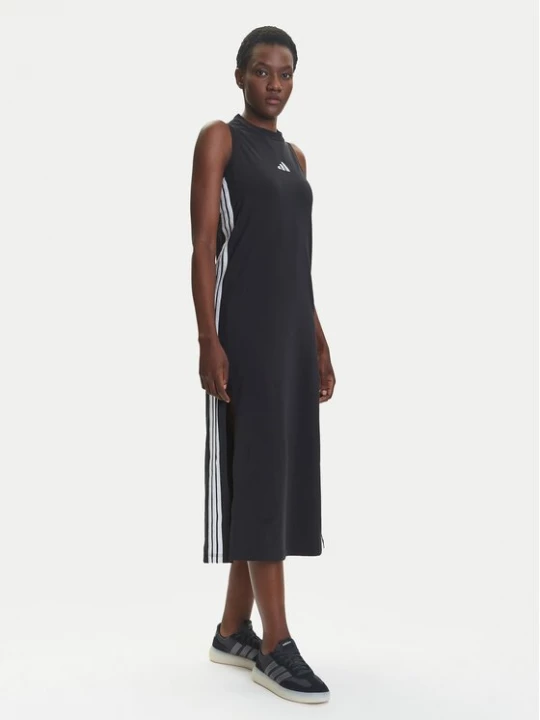 Obrázek produktu adidas Každodenní šaty Essentials 3-Stripes JE1208 Černá Regular Fit