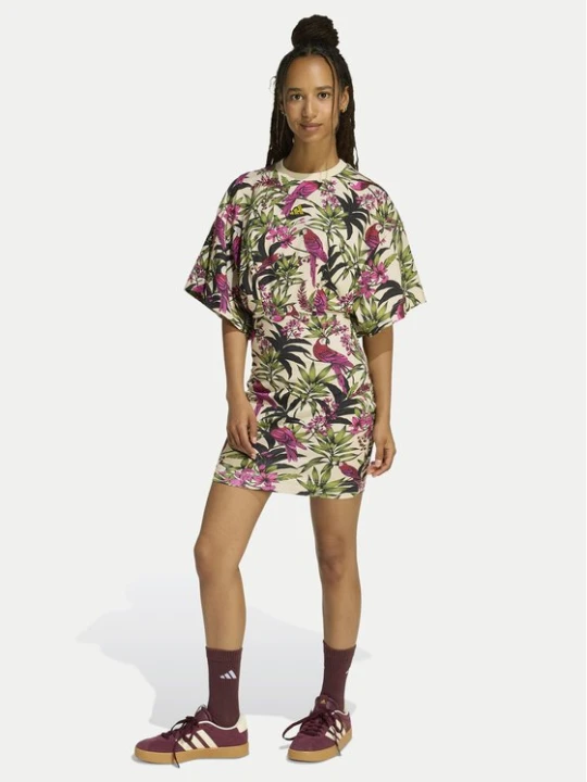 Obrázek produktu adidas Každodenní šaty Farm Rio KD2193 Barevná Oversize
