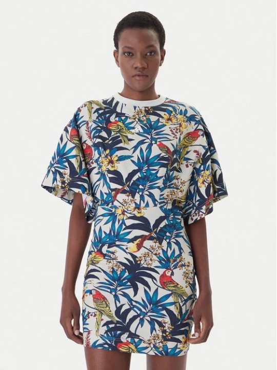 Obrázek produktu adidas Každodenní šaty Farm Rio KD2194 Modrá Oversize