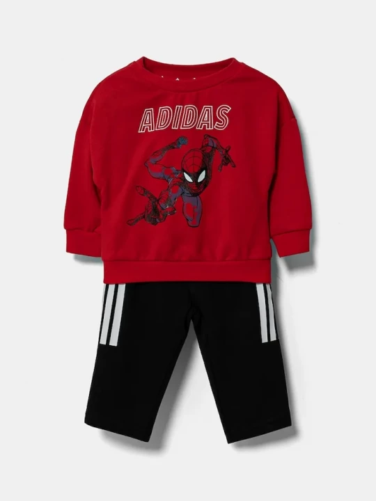 Obrázek produktu adidas Kojenecká tepláková souprava adidas MRVL červená