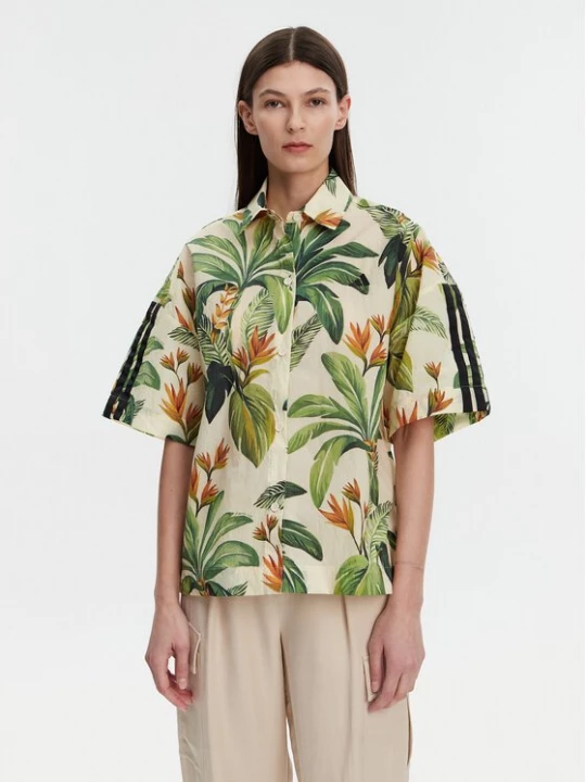 Obrázek produktu adidas Košile FARM Premium JD6280 Zelená Loose Fit