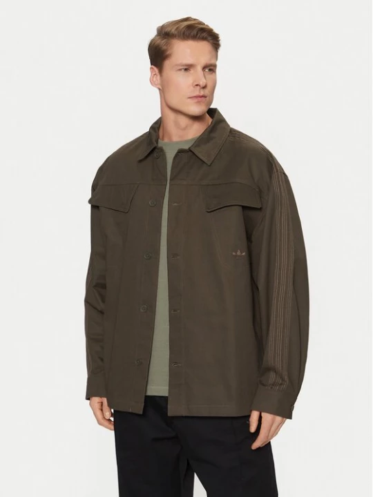 Obrázek produktu adidas Košile Premium Essentials Workwear JD3343 Khaki Loose Fit