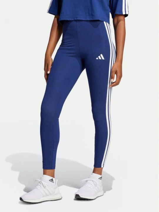Obrázek produktu adidas Legíny Essentials 3-Stripes JE0067 Tmavomodrá Slim Fit