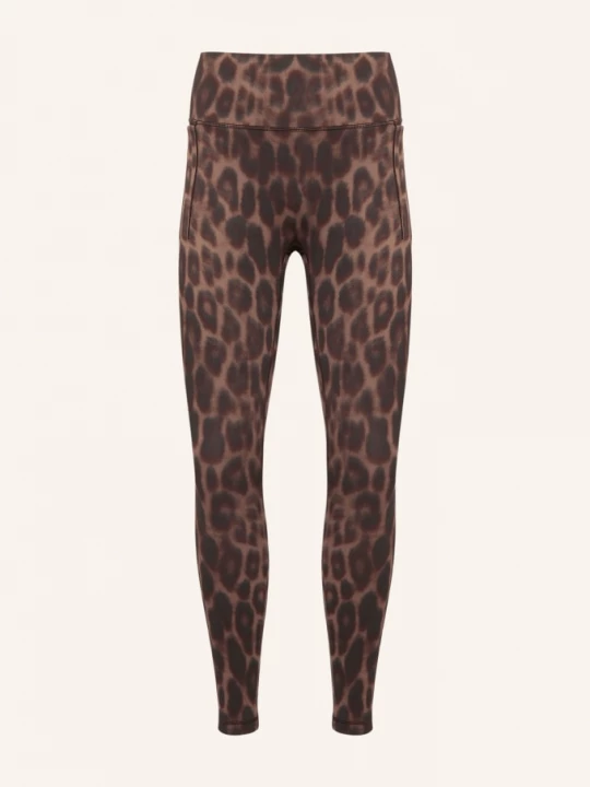 Obrázek produktu Adidas Legíny Optimé Primelift Leopard hnědá