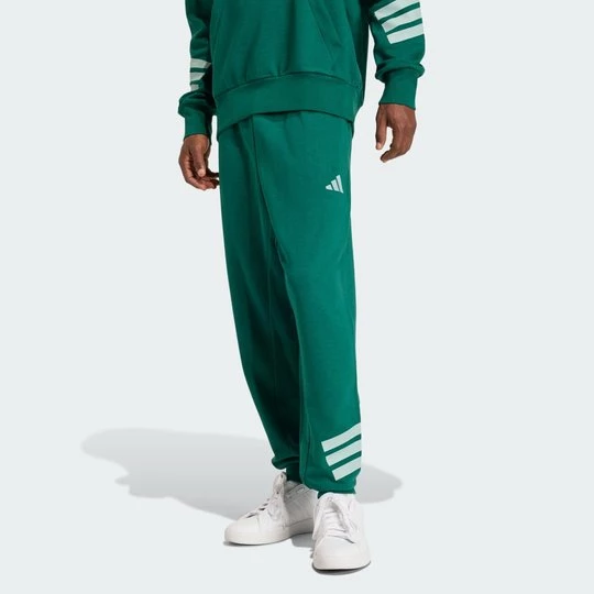 Obrázek produktu adidas MEN FRENCH TERRY 3-STRIPES Joggers Collegiate Green