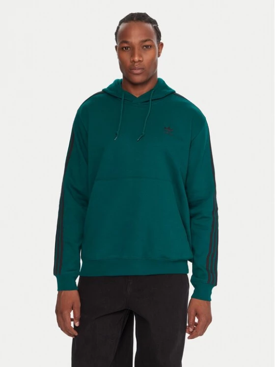 Obrázek produktu adidas Mikina adicolor Classics 3-Stripes JY1378 Zelená Regular Fit