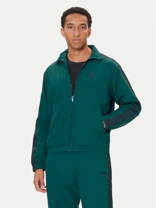 Obrázek produktu adidas Mikina adicolor Woven Firebird JY1329 Zelená Loose Fit