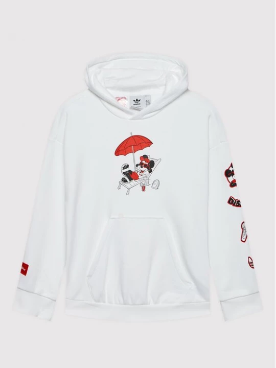 Obrázek produktu adidas Mikina Disney Mickey And Friends HF7578 Bílá Relaxed Fit
