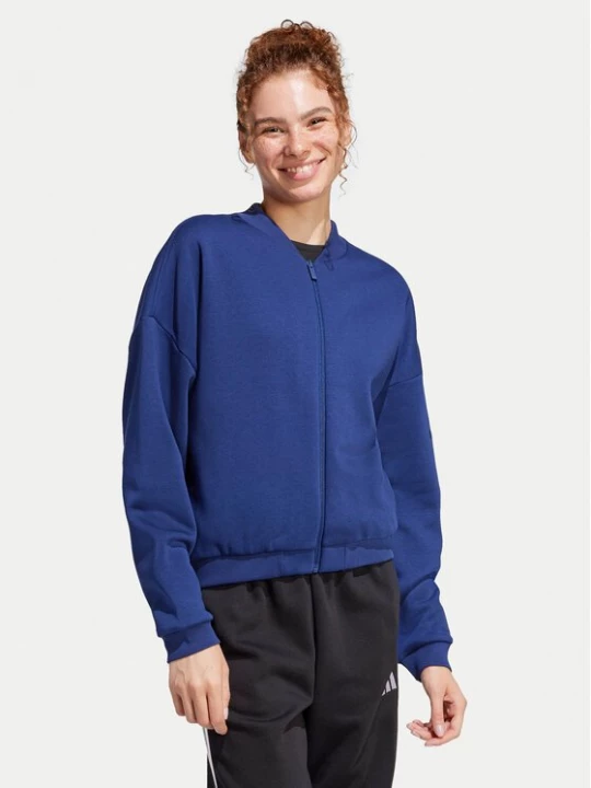 Obrázek produktu adidas Mikina Essentials Contemporary Logo JD9968 Tmavomodrá Loose Fit