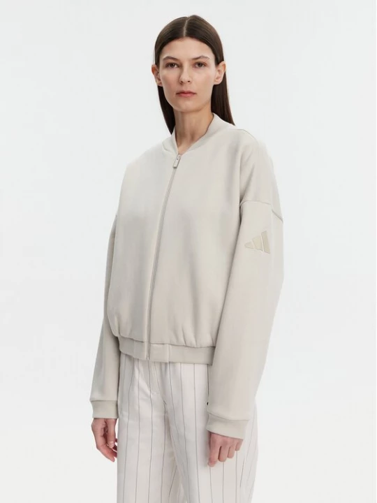 Obrázek produktu adidas Mikina Essentials Contemporary Logo JD9972 Béžová Loose Fit
