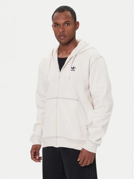 Obrázek produktu adidas Mikina Essentials Trefoil JW0968 Écru Regular Fit Krémová