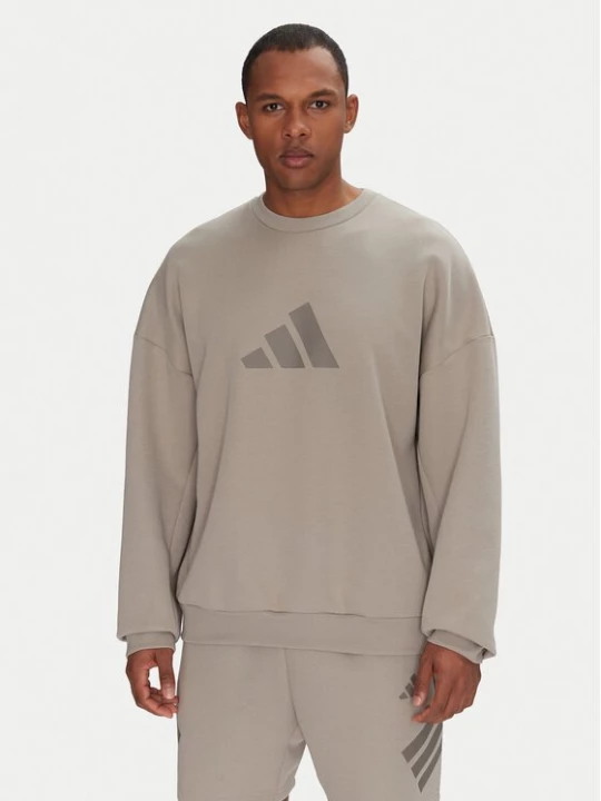 Obrázek produktu adidas Mikina Future Icons 3 Bar Logo JI8771 Béžová Loose Fit