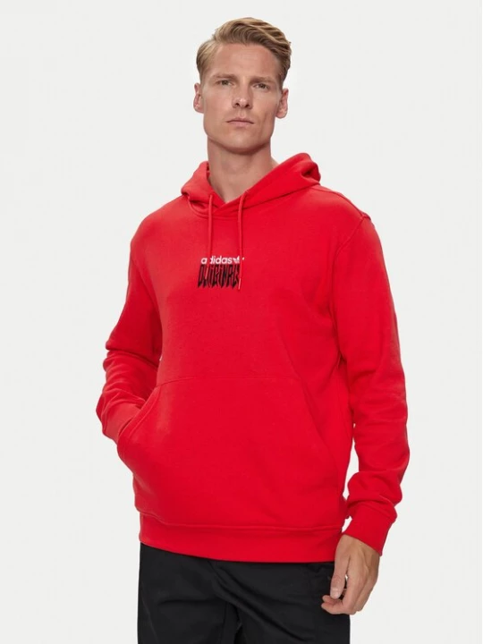 Obrázek produktu adidas Mikina Graphic IZ4835 Červená Loose Fit