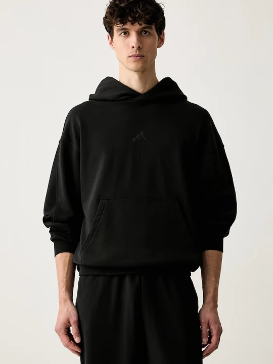 Obrázek produktu adidas mikina kapucí pánská bavlněná černá