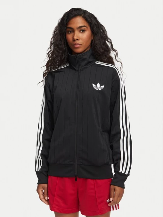 Obrázek produktu adidas Mikina Pinstripe Firebird KS6786 Černá Loose Fit