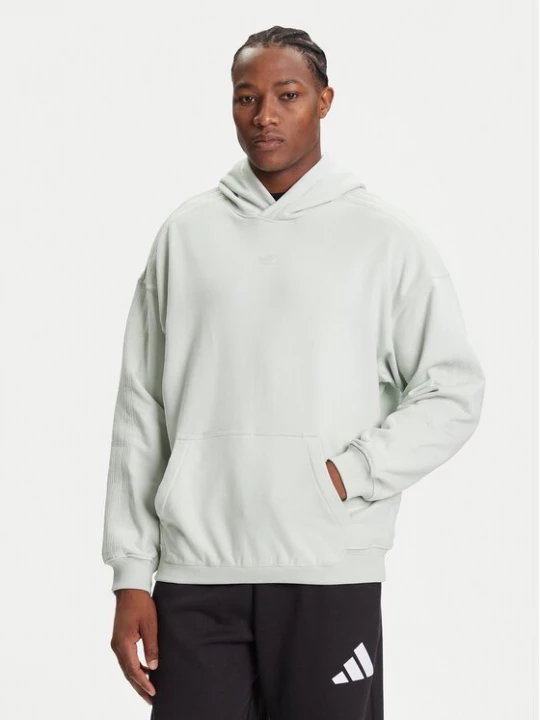 Obrázek produktu adidas Mikina Premium Essentials JW1035 Zelená Loose Fit