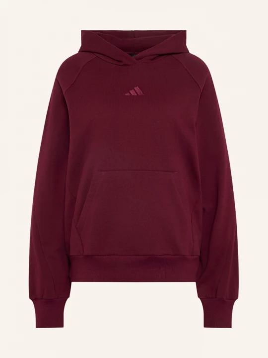 Obrázek produktu Adidas Mikina S Kapucí Kit tmavě červená