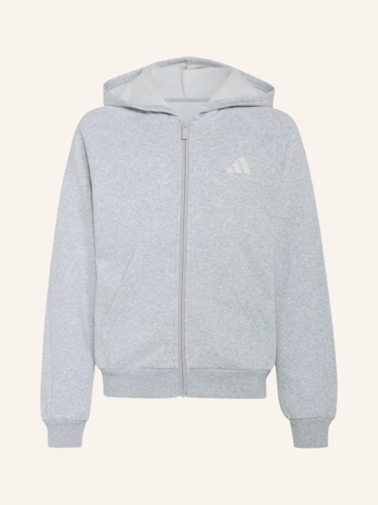 Obrázek produktu Adidas Mikina Seasonals Collegiate Typography Full Zip světle šedá / velbloudí / bílá