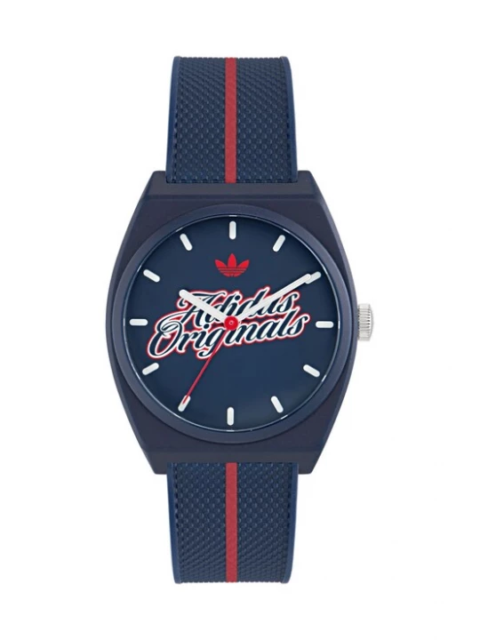 Obrázek produktu ADIDAS ORIGINALS Analogové hodinky 'Project Two' námořnická modř / krvavě červená