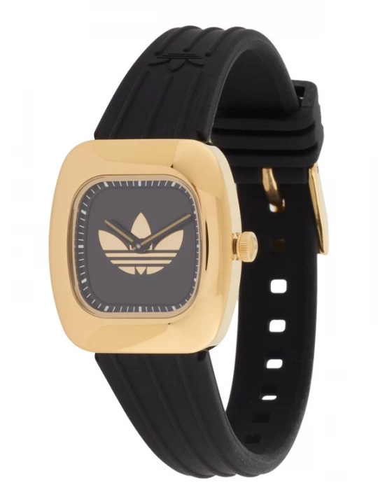 Obrázek produktu ADIDAS ORIGINALS Analogové hodinky 'Retro Wave One' zlatá / černá