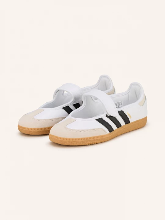 Obrázek produktu Adidas Originals Baleríny Typu Mary Jane Samba Og bílá / krémová / černá