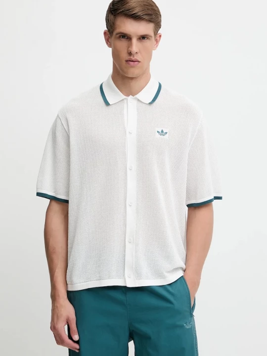 Obrázek produktu adidas Originals Bavlněná košile adidas Originals Knitted Shirt
