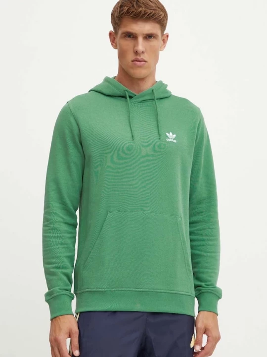 Obrázek produktu adidas Originals Bavlněná mikina adidas Originals zelená