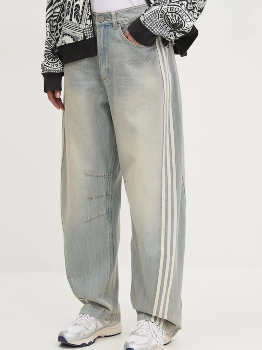 Obrázek produktu adidas Originals Bavlněné džíny adidas Originals DENIM BN PANT modrá