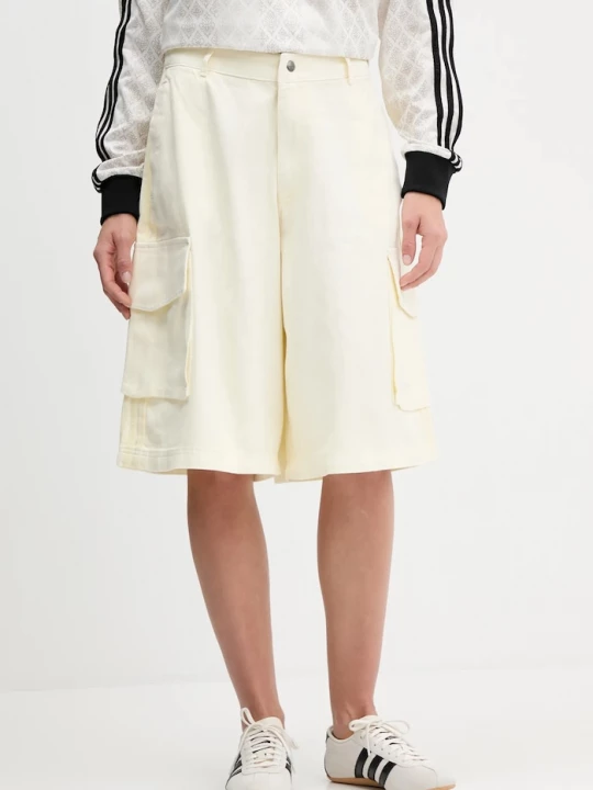 Obrázek produktu adidas Originals Bavlněné šortky adidas Originals Cargo Jorts béžová