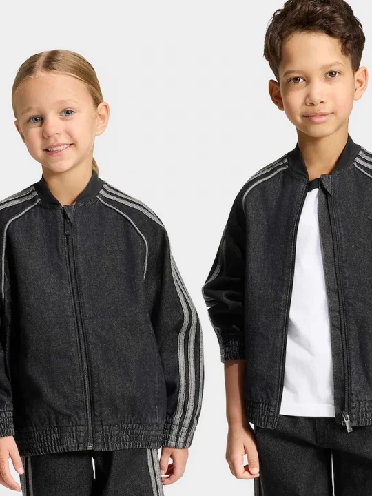 Obrázek produktu adidas Originals bomber dětský džínový černá